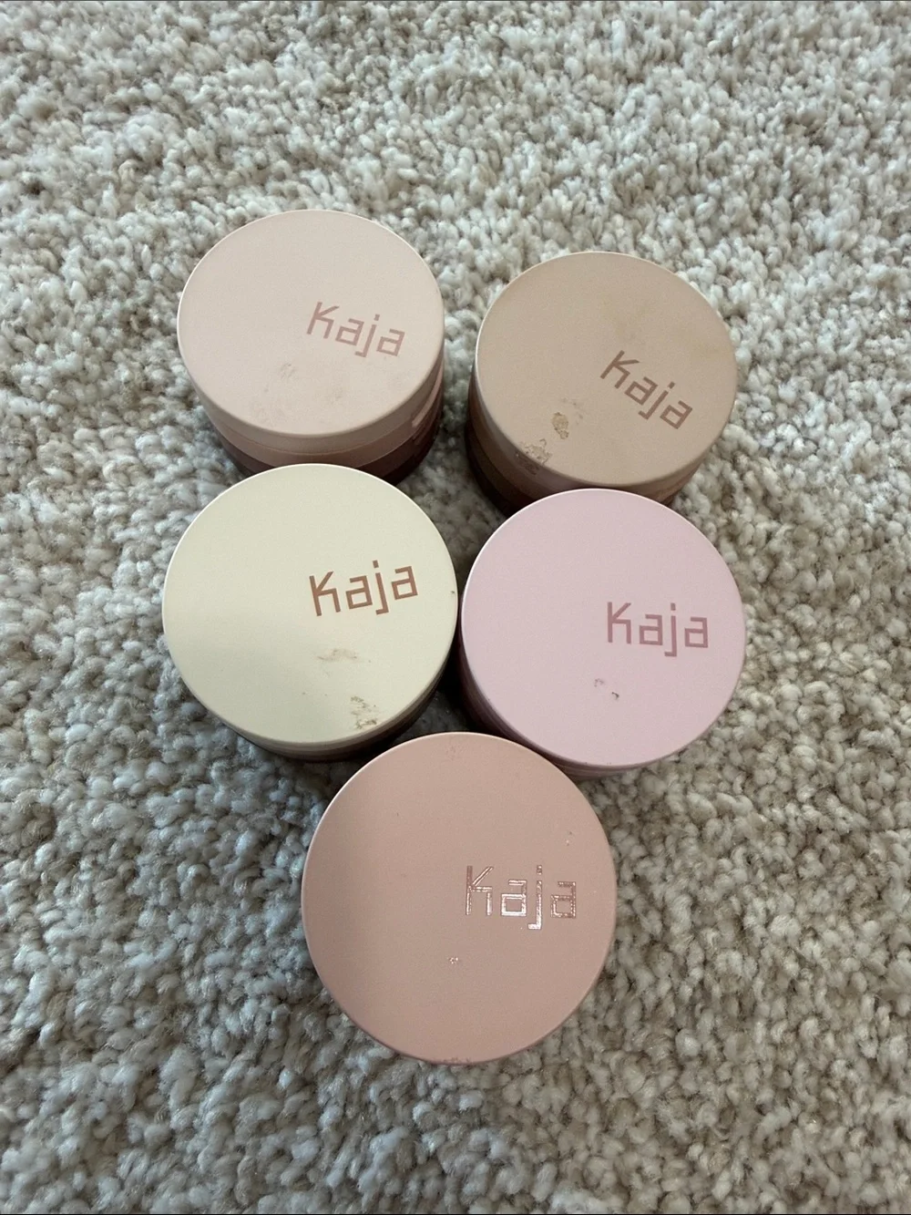 5 Kaja Beauty Bento Eyeshadow trios
